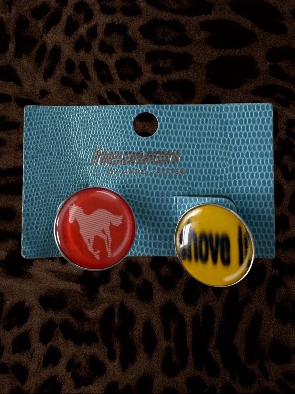 BNWT Heaven x Deftones Button Clip On Earrings